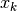 x_k